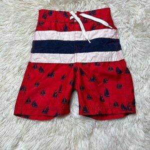 Janie and Jack Baby Boy Sailboat Swim Trunks